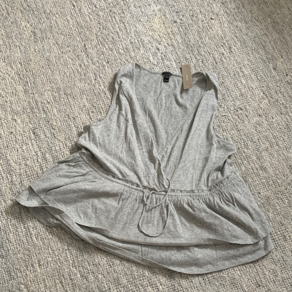 J. Crew Light Gray Tank Top